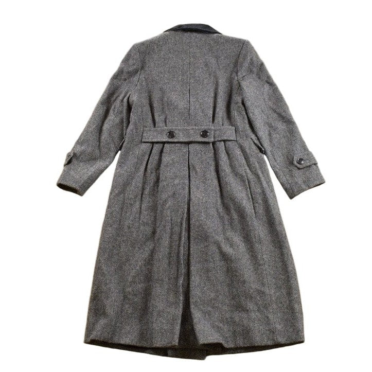 Vintage 1980s Karen Full Length 100% Wool Coat Men's Small from propervintagecanada