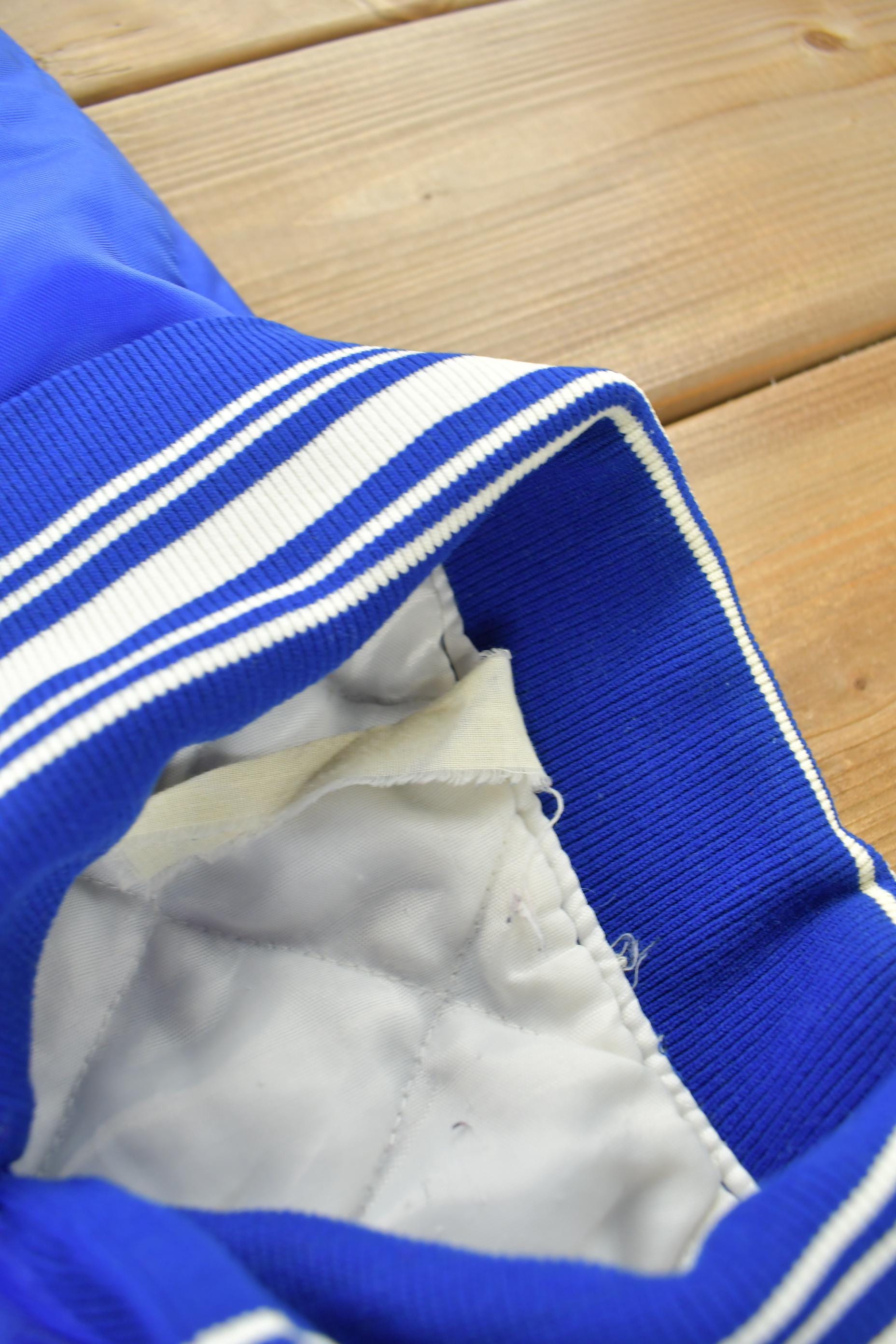 Vintage 1980s Kentucky Wildcats Satin Jacket Jacket Men's XL from propervintagecanada