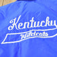 Vintage 1980s Kentucky Wildcats Satin Jacket Jacket Men's XL from propervintagecanada