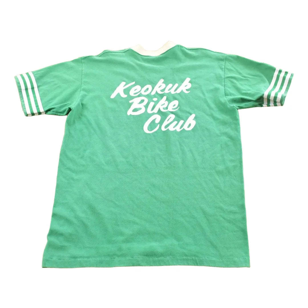 Vintage 1980s Keokuk Iowa Bike Club Single Stitch T-Shirt Mens S from propervintagecanada