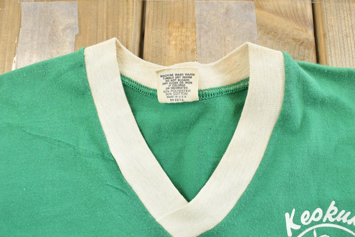 Vintage 1980s Keokuk Iowa Bike Club Single Stitch T-Shirt Mens S from propervintagecanada