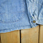 Vintage 1980s Key Imperial Denim Jean Chore Jacket Men's Large from propervintagecanada