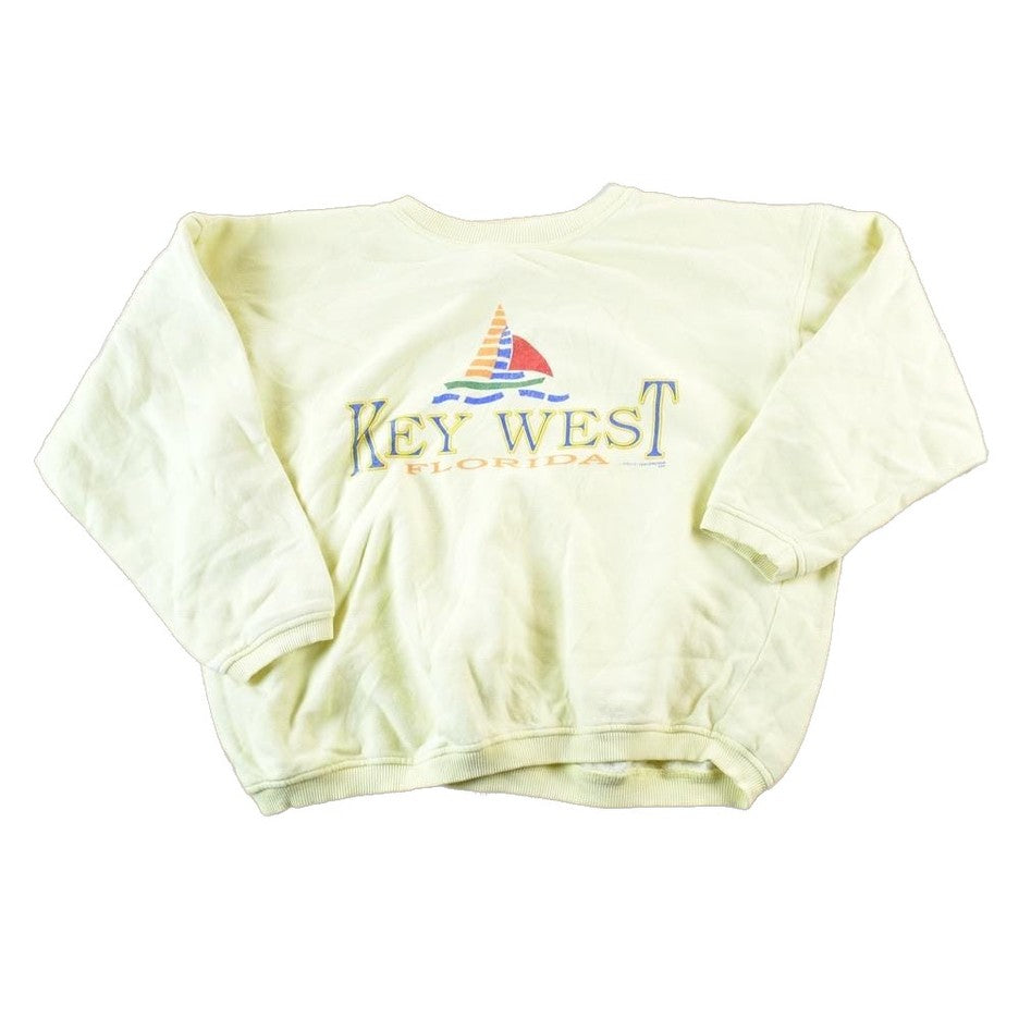 Vintage 1980s Key West Florida Crewneck Sweatshirt Mens Small from propervintagecanada