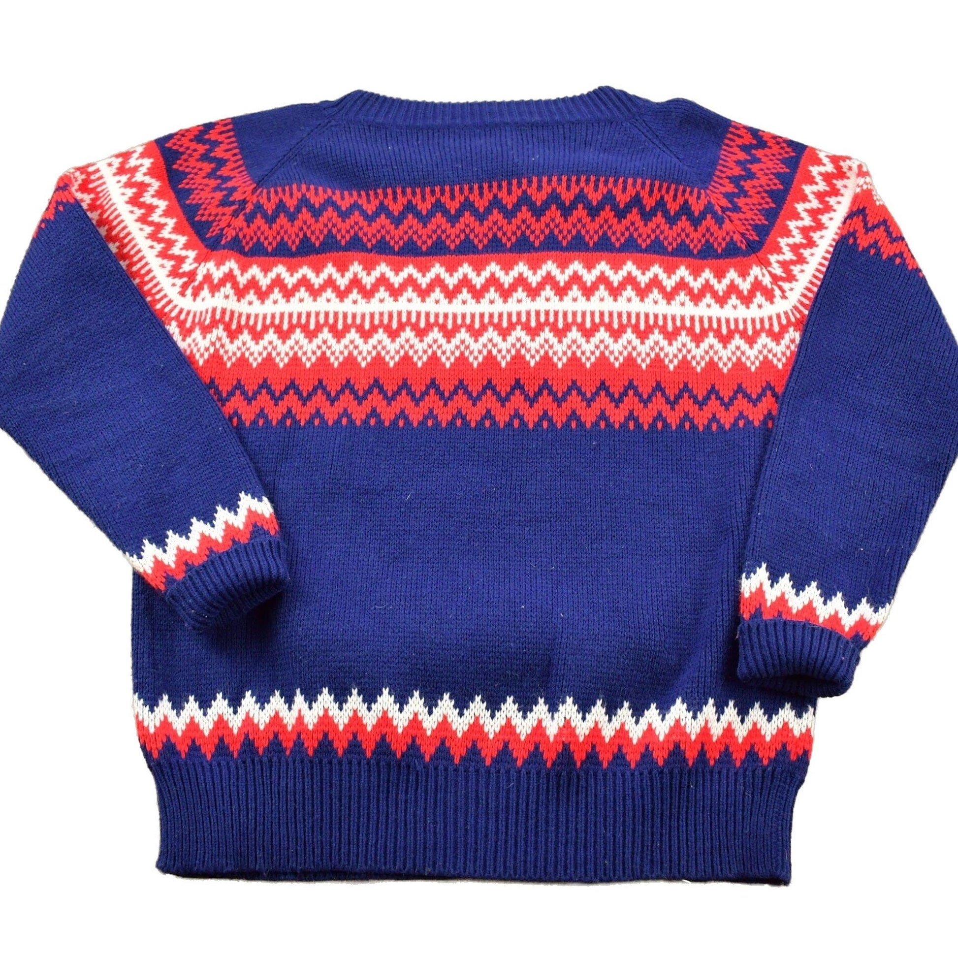 Vintage 1980s Kings Sport Knitted Crewneck Sweater Men's Medium from propervintagecanada