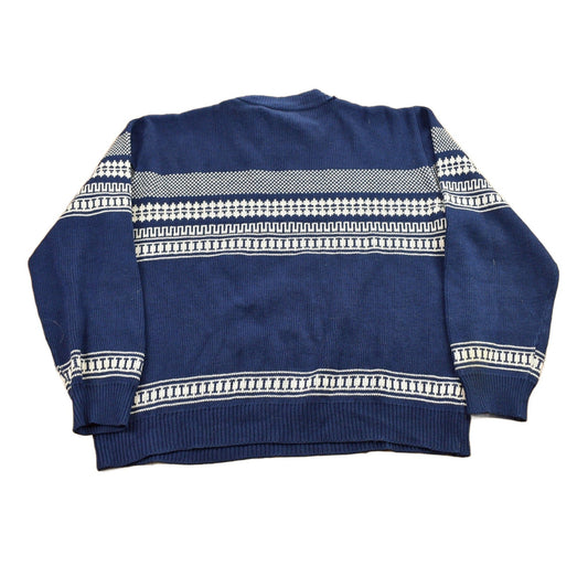 Vintage 1980s Kings Sport Knitted Mockneck SweaterMen's Medium from propervintagecanada