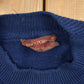 Vintage 1980s Kings Sport Knitted Mockneck SweaterMen's Medium