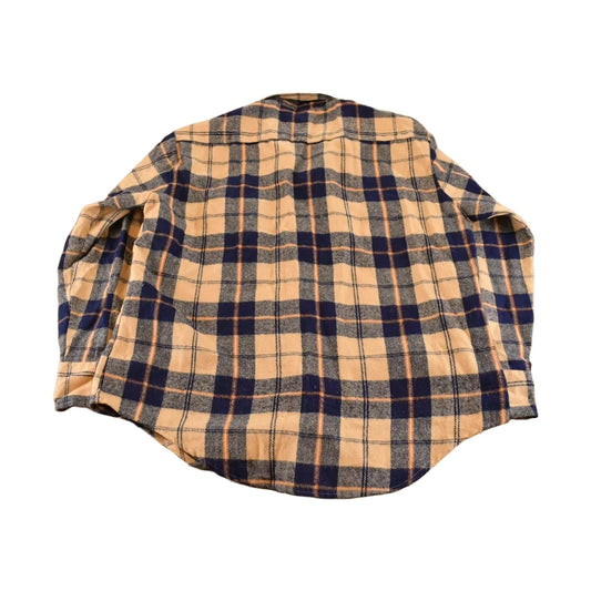 Vintage 1980s Kingsport Plaid Flannel Button Up Shirt Men's Large from propervintagecanada