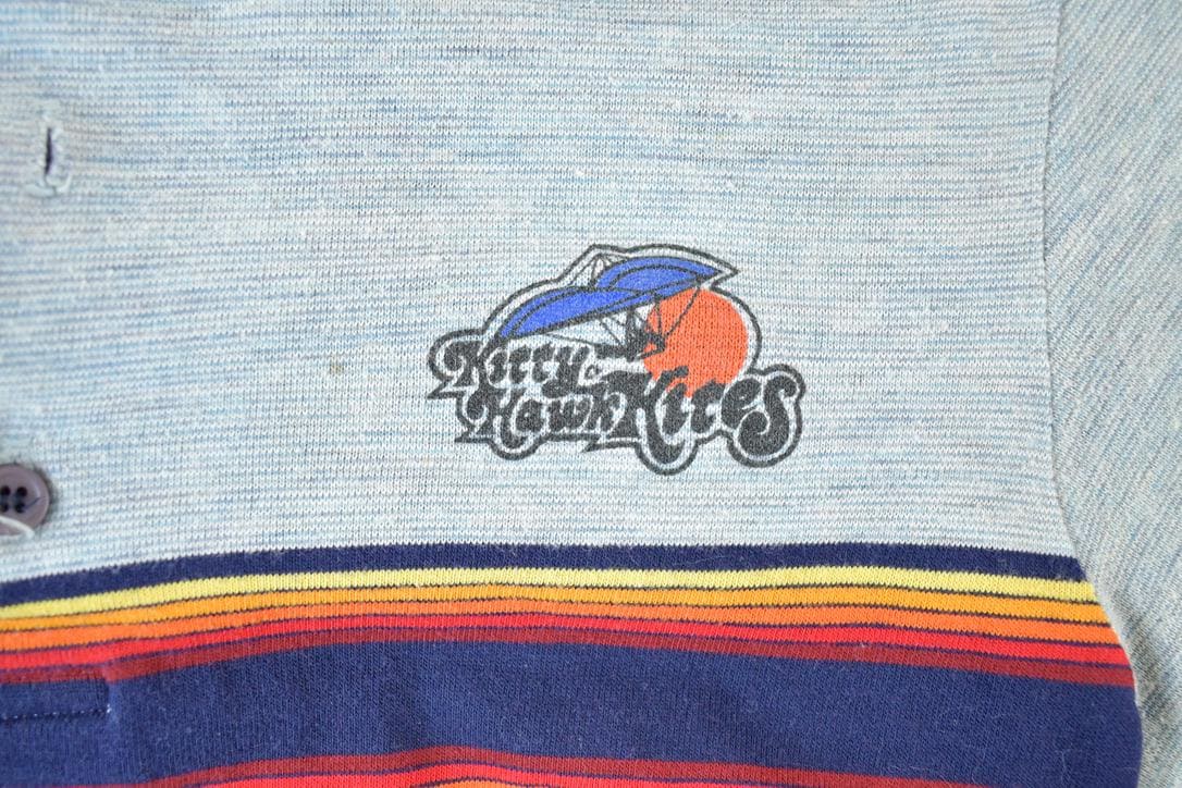 Vintage 1980s Kitty Hawk Kites Button Up Shirt Men's S from propervintagecanada