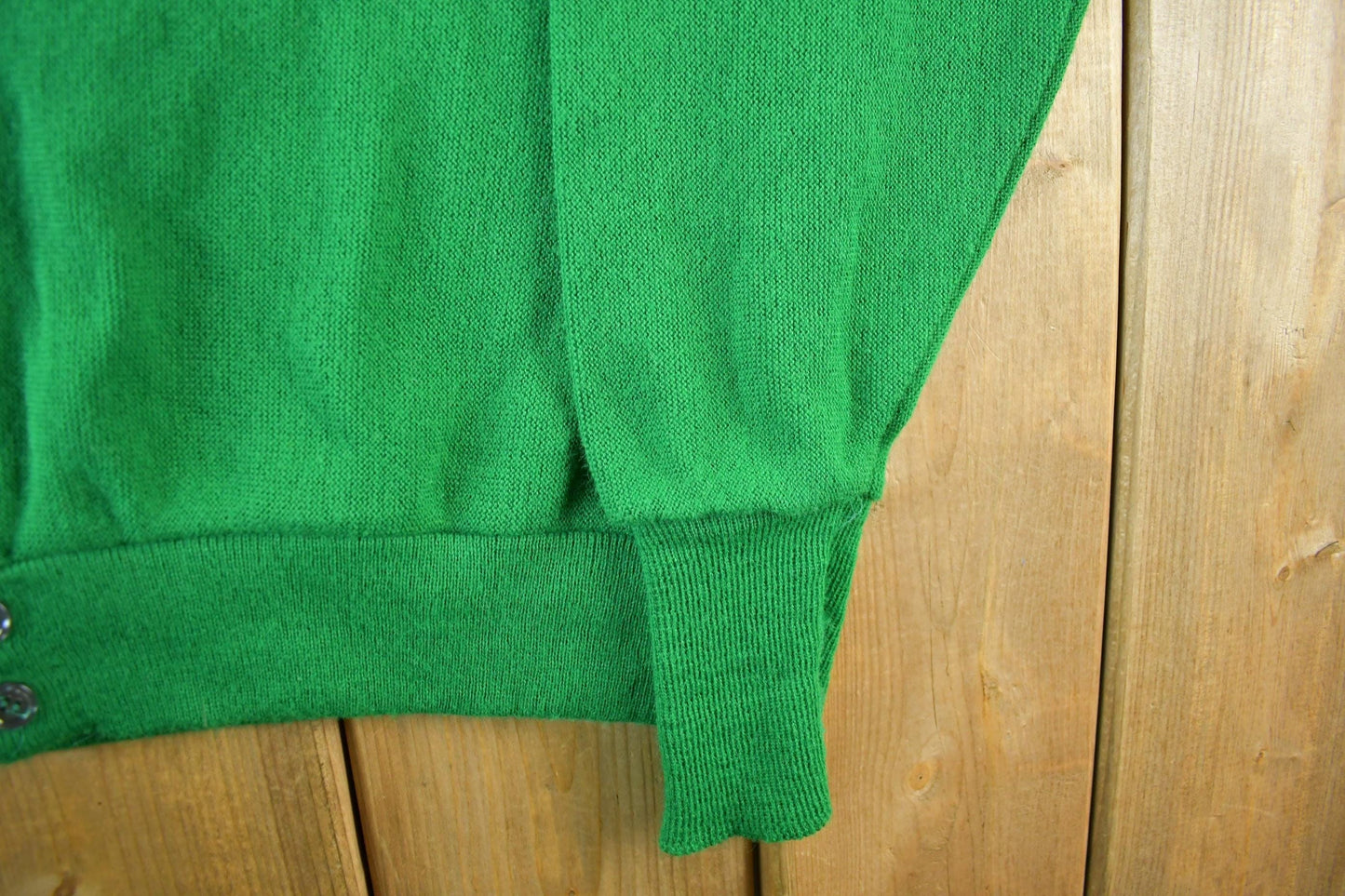 Vintage 1980s Knights Bridge Knit Cardigan Sweater Men's XL from propervintagecanada