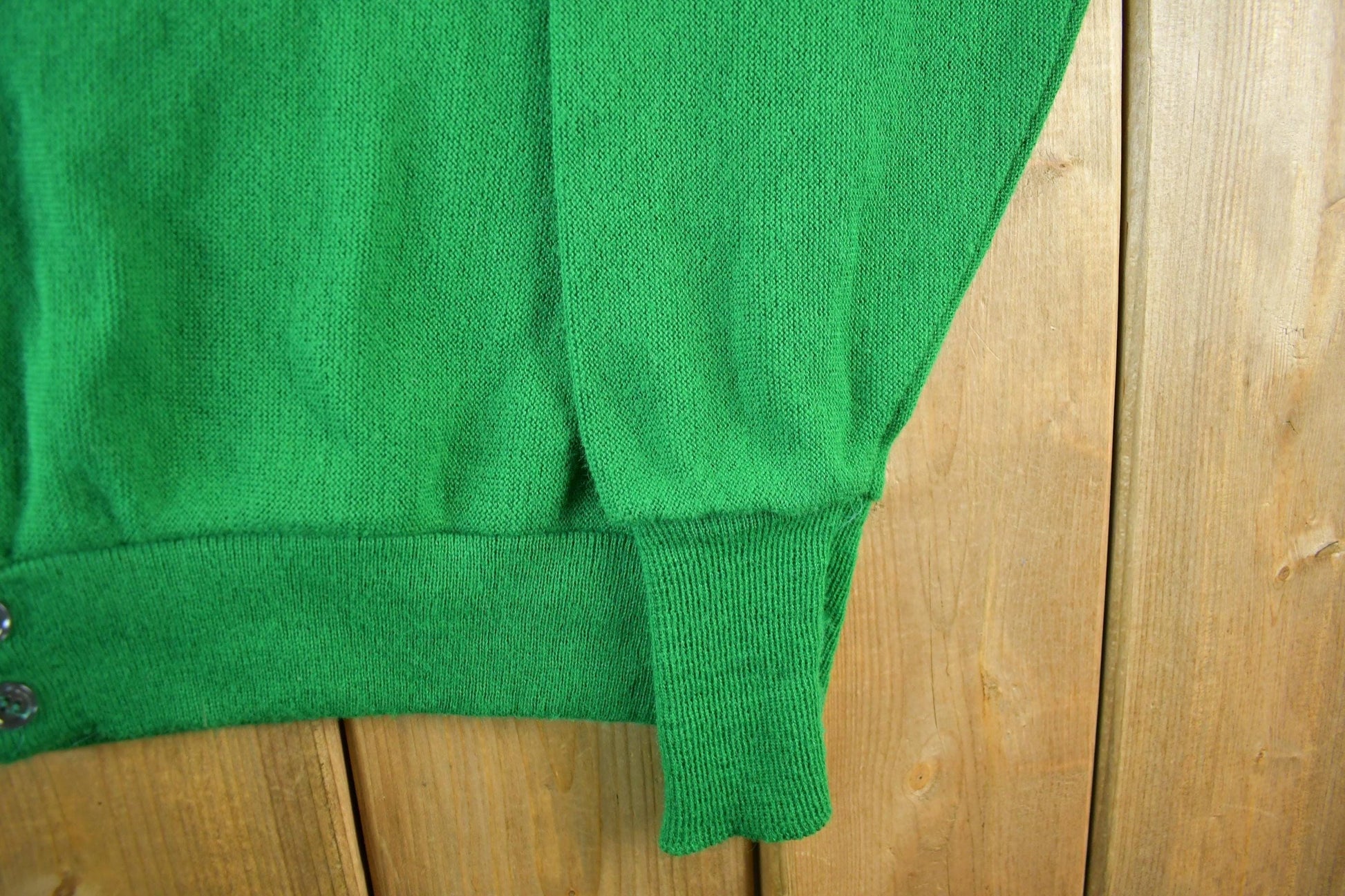 Vintage 1980s Knights Bridge Knit Cardigan Sweater Men's XL from propervintagecanada