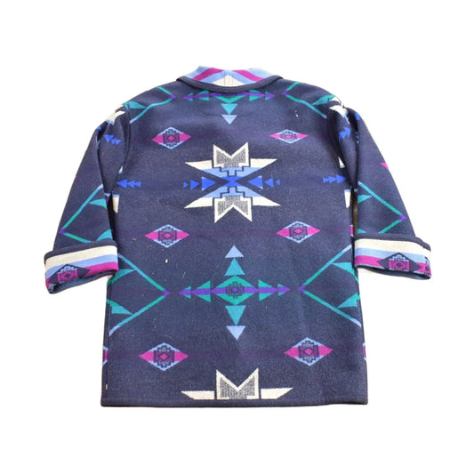 Vintage 1980s Knockabouts By Pendleton Aztec Pattern Jacket from propervintagecanada