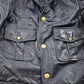 Vintage 1980s Krest Leather Biker Jacket Fall Outerwear Men's Large from propervintagecanada