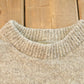 Vintage 1980s L.L. Bean Ragg Striped Wool Knit Crewneck Sweater Men's M from propervintagecanada