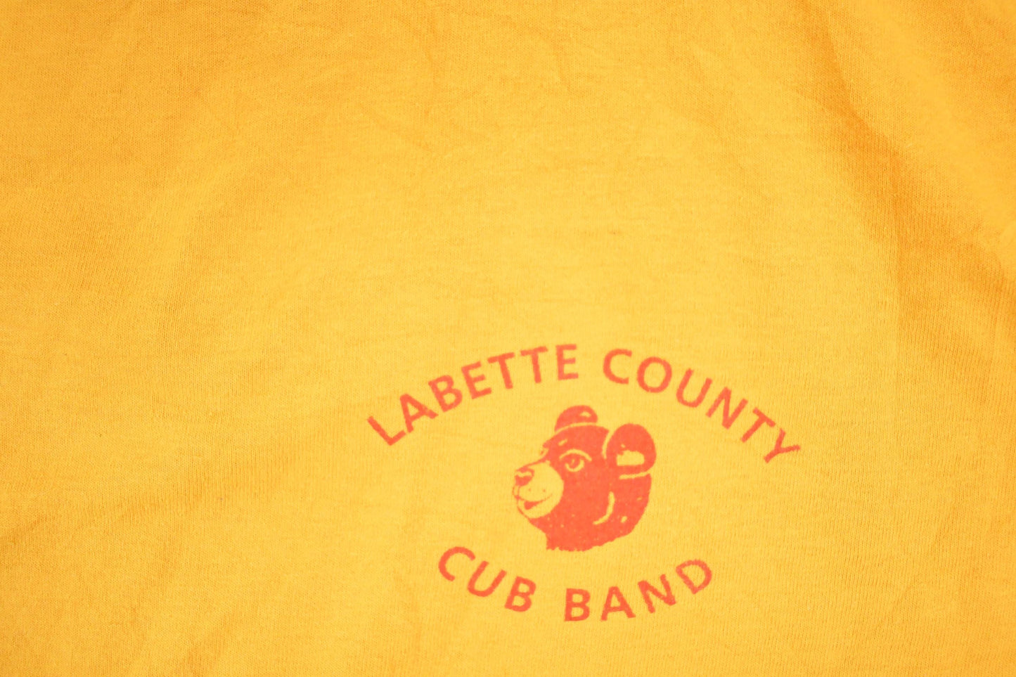 Vintage 1980s Labette County Cub Band Souvenir Travel T-Shirt Men's M from propervintagecanada