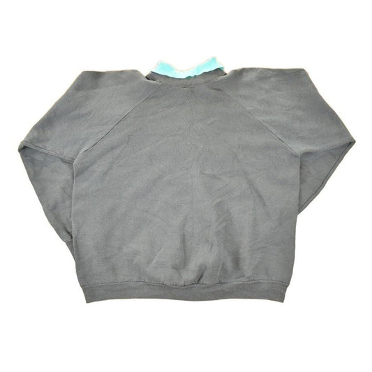 Vintage 1980s Lace Cat Collared Crewneck Sweatshirt Women's L from propervintagecanada