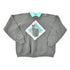 Vintage 1980s Lace Cat Collared Crewneck Sweatshirt Women&