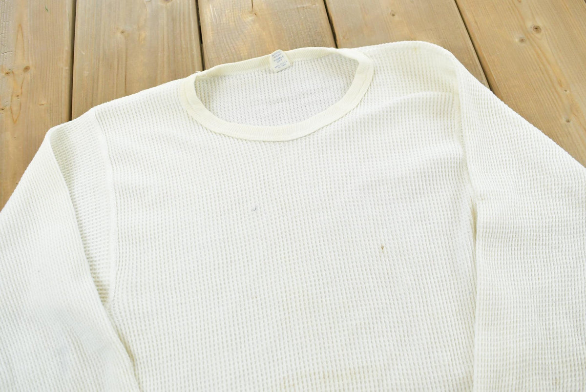 Vintage 1980s Lady Arctex Thermal Long Sleeve T-Shirt Womens S from propervintagecanada