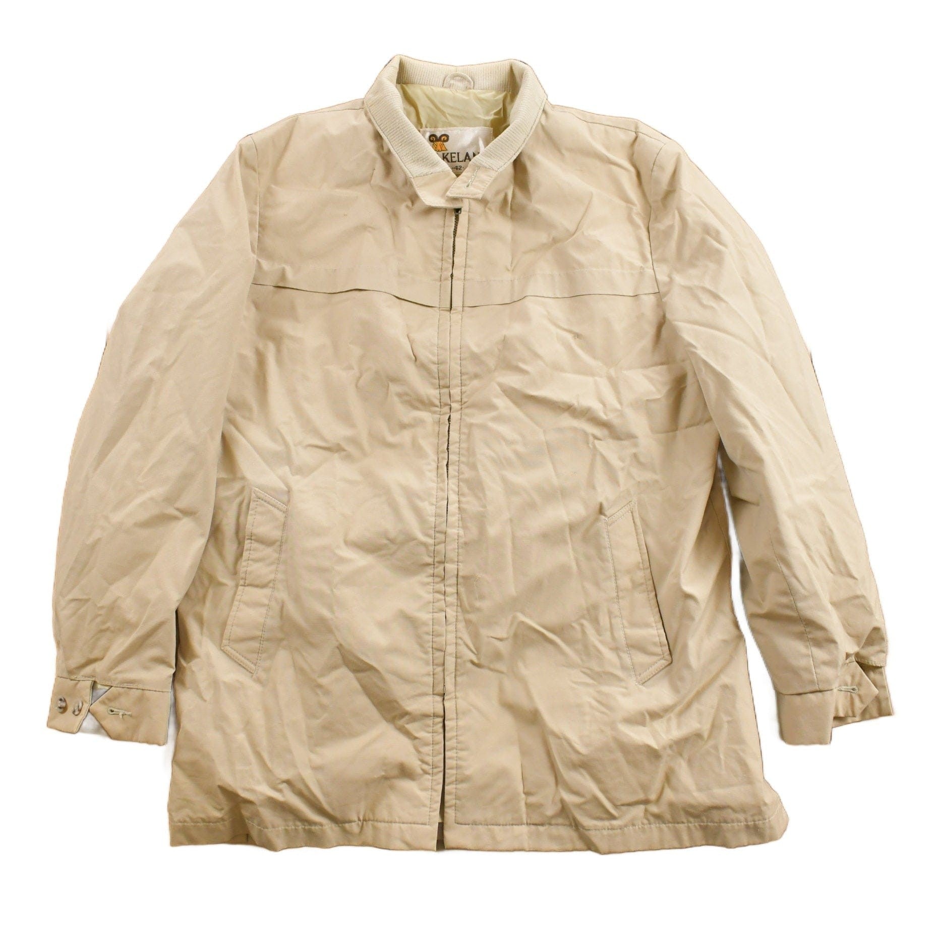 Vintage 1980s Lakeland Light Jacket Men's Large from propervintagecanada