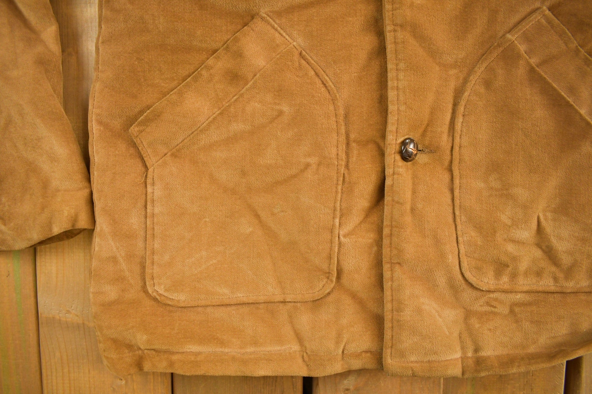 Vintage 1980s Lakeshire Suede Brown Jacket Men's Large from propervintagecanada