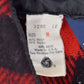 Vintage 1980s Lands End Buffalo Plaid Wool Button Up Shirt Men's Large from propervintagecanada