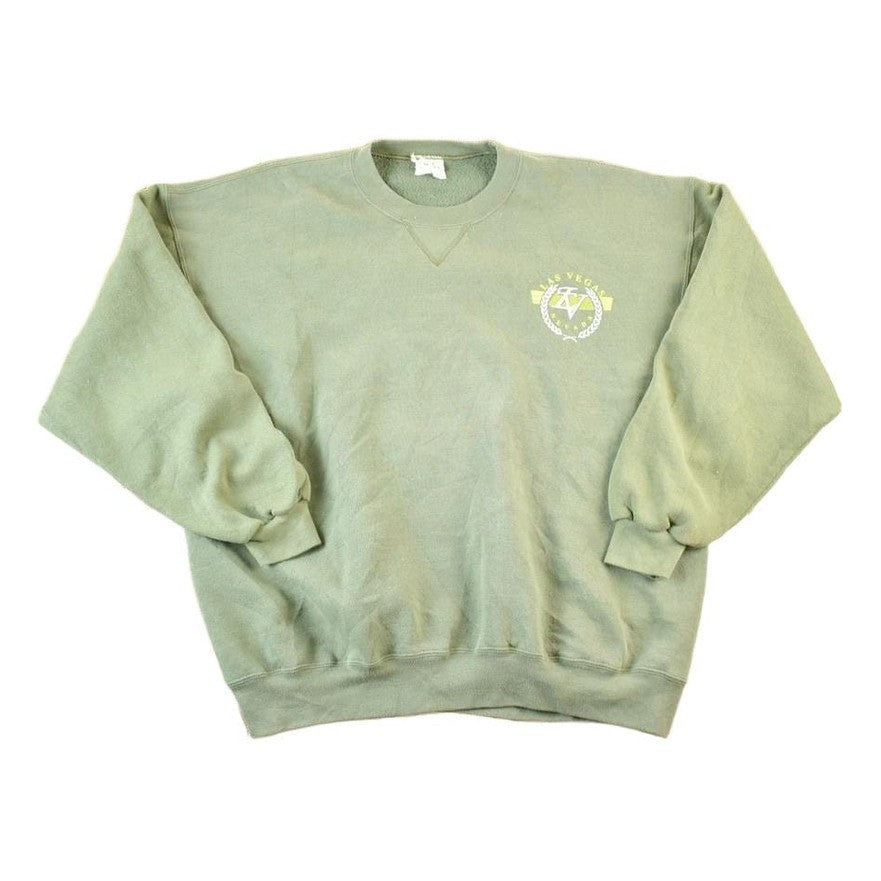 Vintage 1980s Las Vegas Nevada Crewneck Sweatshirt Mens L from propervintagecanada