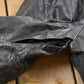 Vintage 1980s Leather Biker Jacket Men's Medium from propervintagecanada