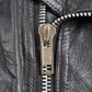 Vintage 1980s Leather Biker Jacket Men's Medium from propervintagecanada