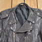 Vintage 1980s Leather Biker Jacket Men's Medium from propervintagecanada