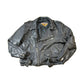 Vintage 1980s Leather Gold Biker Jacket - 44R from propervintagecanada