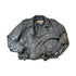 Vintage 1980s Leather Gold Biker Jacket - 44R from propervintagecanada