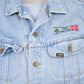 Vintage 1980s Lee Denim Jean Jacket Men's Large from propervintagecanada