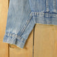 Vintage 1980s Lee Denim Jean Trucker Jacket Men's Small / Vintage Denim / Streetwear / Vintage Fall Outerwear / Made In Canada from propervintagecanada