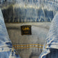 Vintage 1980s Lee Denim Jean Trucker Jacket Men's Small / Vintage Denim / Streetwear / Vintage Fall Outerwear / Made In Canada from propervintagecanada