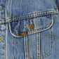 Vintage 1980s Lee Denim Jean Trucker Jacket Men's Small / Vintage Denim / Streetwear / Vintage Fall Outerwear / Made In Canada from propervintagecanada