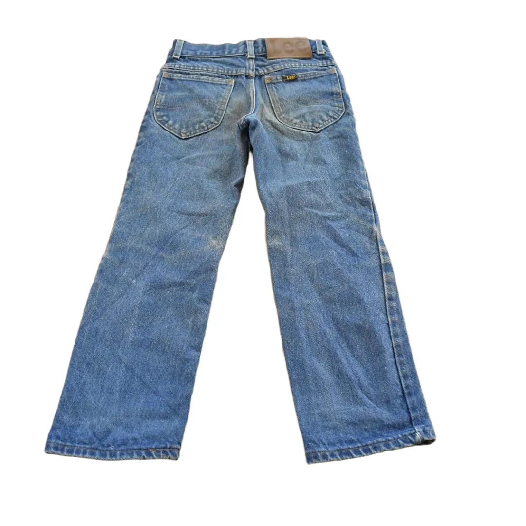 Vintage 1980s Lee Denim Jeans Youth 22 x 21 from propervintagecanada
