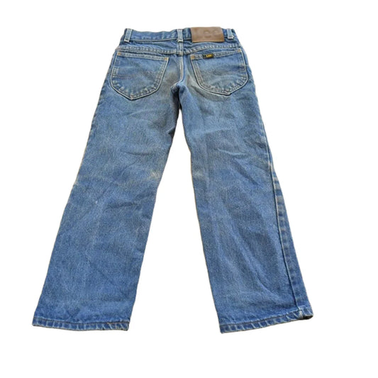 Vintage 1980s Lee Denim Jeans Youth 22 x 21 from propervintagecanada