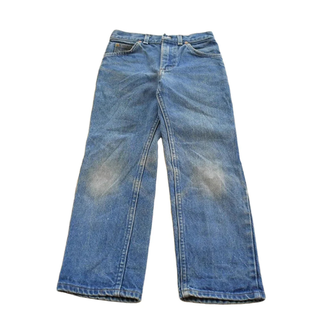 Vintage 1980s Lee Denim Jeans Youth 22 x 21 from propervintagecanada