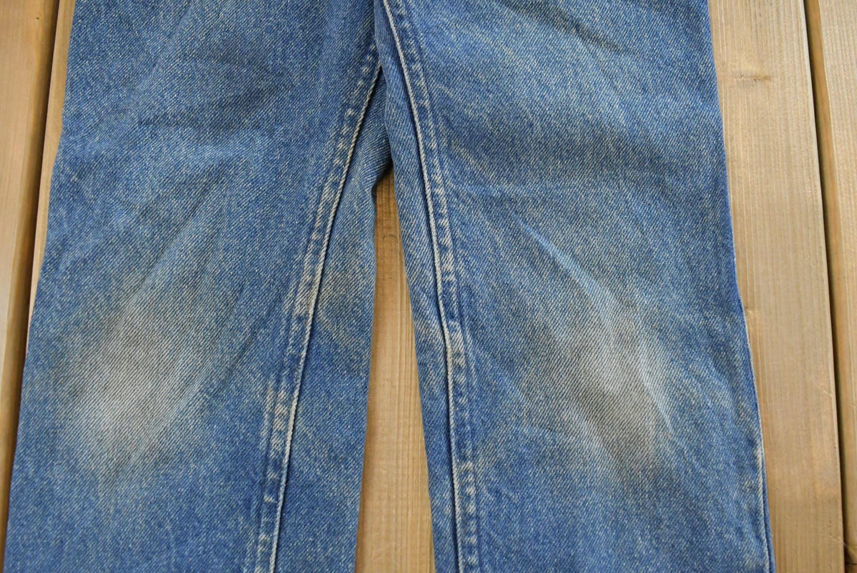 Vintage 1980s Lee Denim Jeans Youth 22 x 21 from propervintagecanada