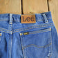 Vintage 1980s Lee Distressed Denim Jeans Men's 31 x 27.5 from propervintagecanada