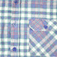 Vintage 1980s Lee Plaid Lined Flannel Shirt Mens M from propervintagecanada