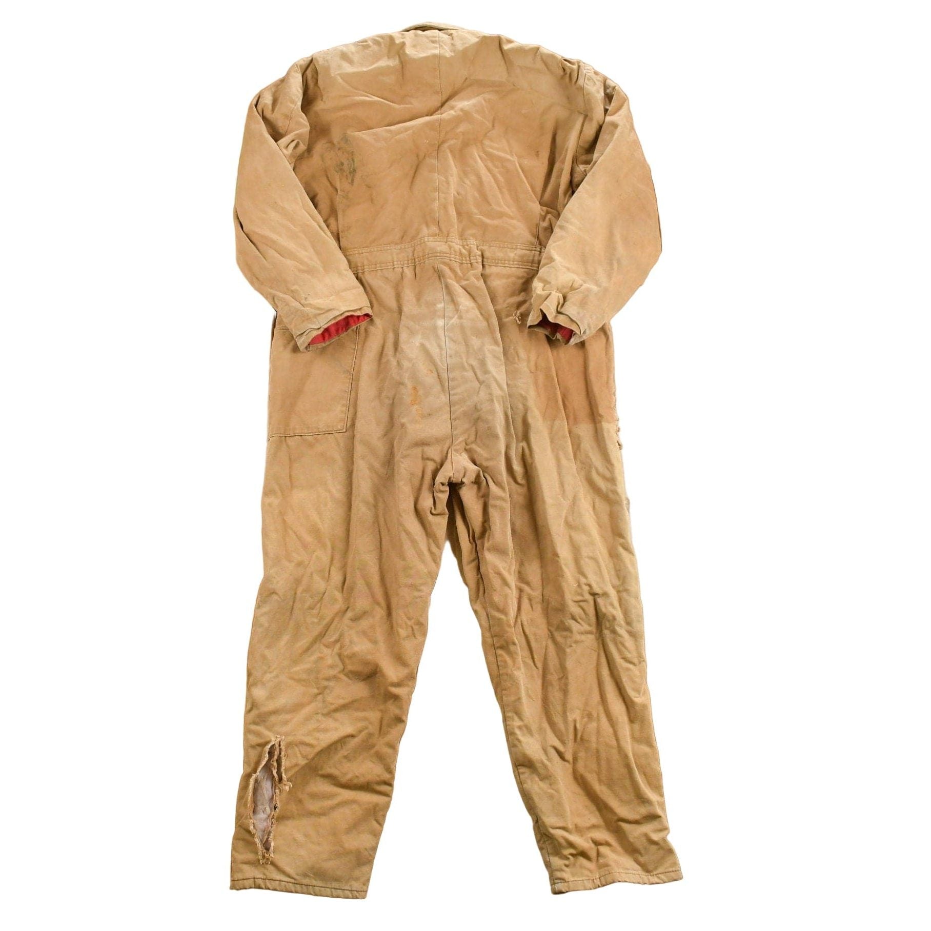 Vintage 1980s Lee Quilt Lined Duck Insulated Coverall Jumpsuit Men's 44 x 28 from propervintagecanada