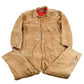 Vintage 1980s Lee Quilt Lined Duck Insulated Coverall Jumpsuit Men's 44 x 28 from propervintagecanada