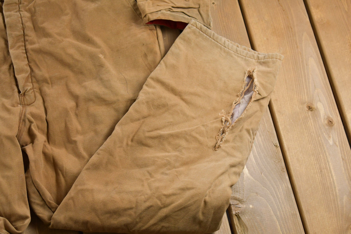 Vintage 1980s Lee Quilt Lined Duck Insulated Coverall Jumpsuit Men's 44 x 28 from propervintagecanada