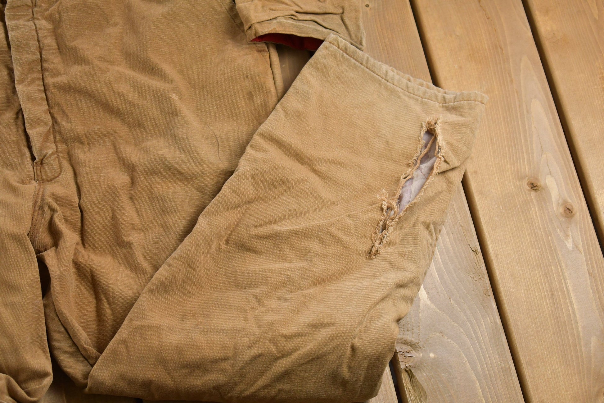 Vintage 1980s Lee Quilt Lined Duck Insulated Coverall Jumpsuit Men's 44 x 28 from propervintagecanada