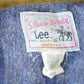Vintage 1980s Lee Storm Rider Blanket Lined Jean Jacket Men's Large from propervintagecanada