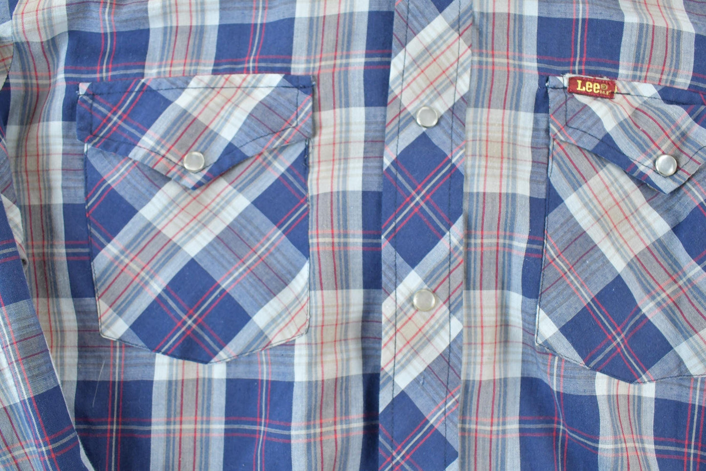 Vintage 1980s Lee Western Button Up Shirt Men's Small from propervintagecanada