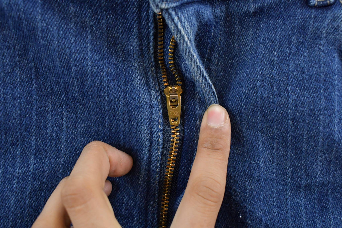 Vintage 1980s Lee Women's Striped Herringbone Denim Jeans Women's 29 x 28 from propervintagecanada