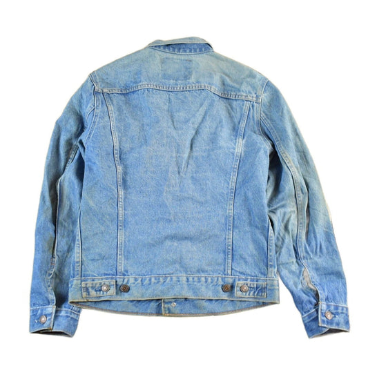 Vintage 1980s Levi's Denim Jean Trucker Jacket Men's Small from propervintagecanada
