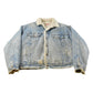 Vintage 1980s Levi's Sherpa Lined Denim Jean Jacket Men's Large from propervintagecanada
