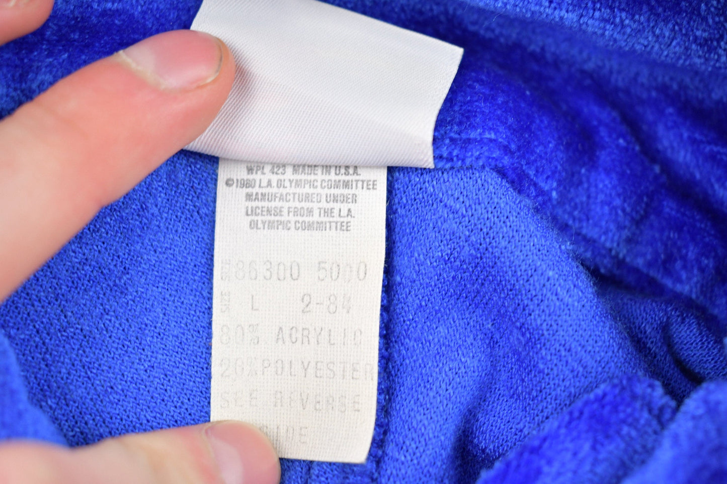 Vintage 1980s Levi's USA Olympics Full Zip Fleece Sweater Men's S from propervintagecanada